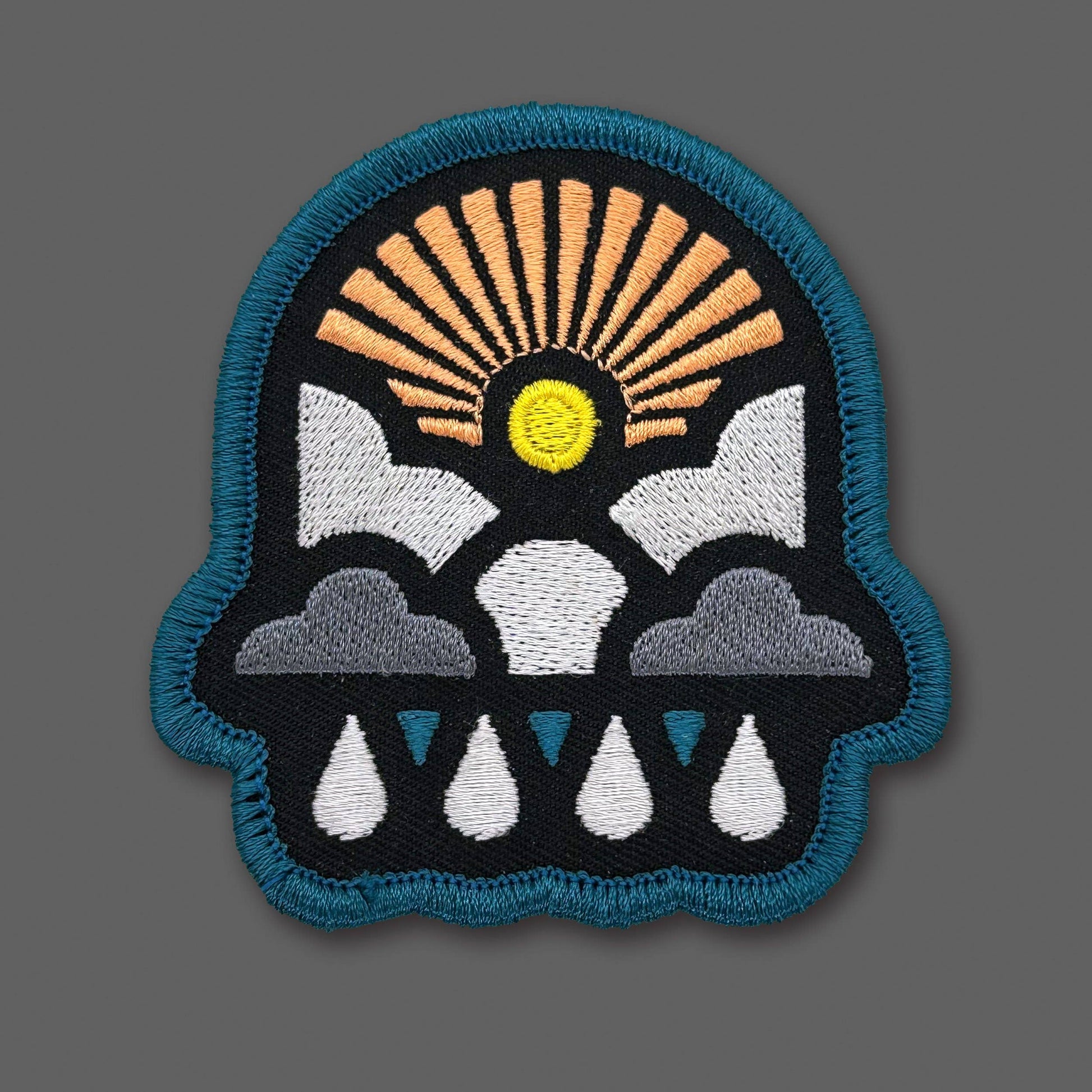 DDC-377 Wayward Walk embroidered souvenir patch by Draplin Design Co.