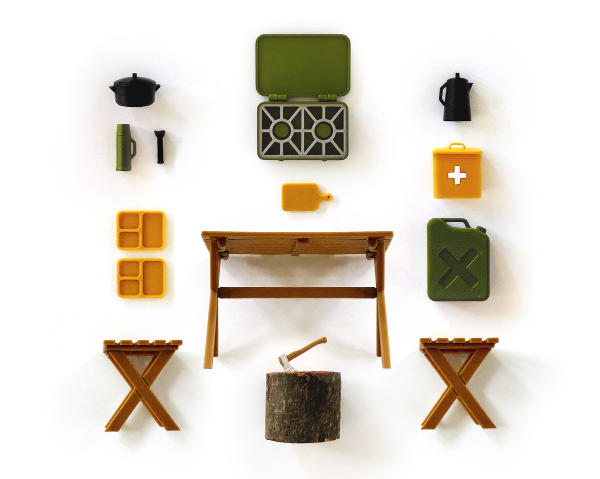 Miniature Camping Essential Collection