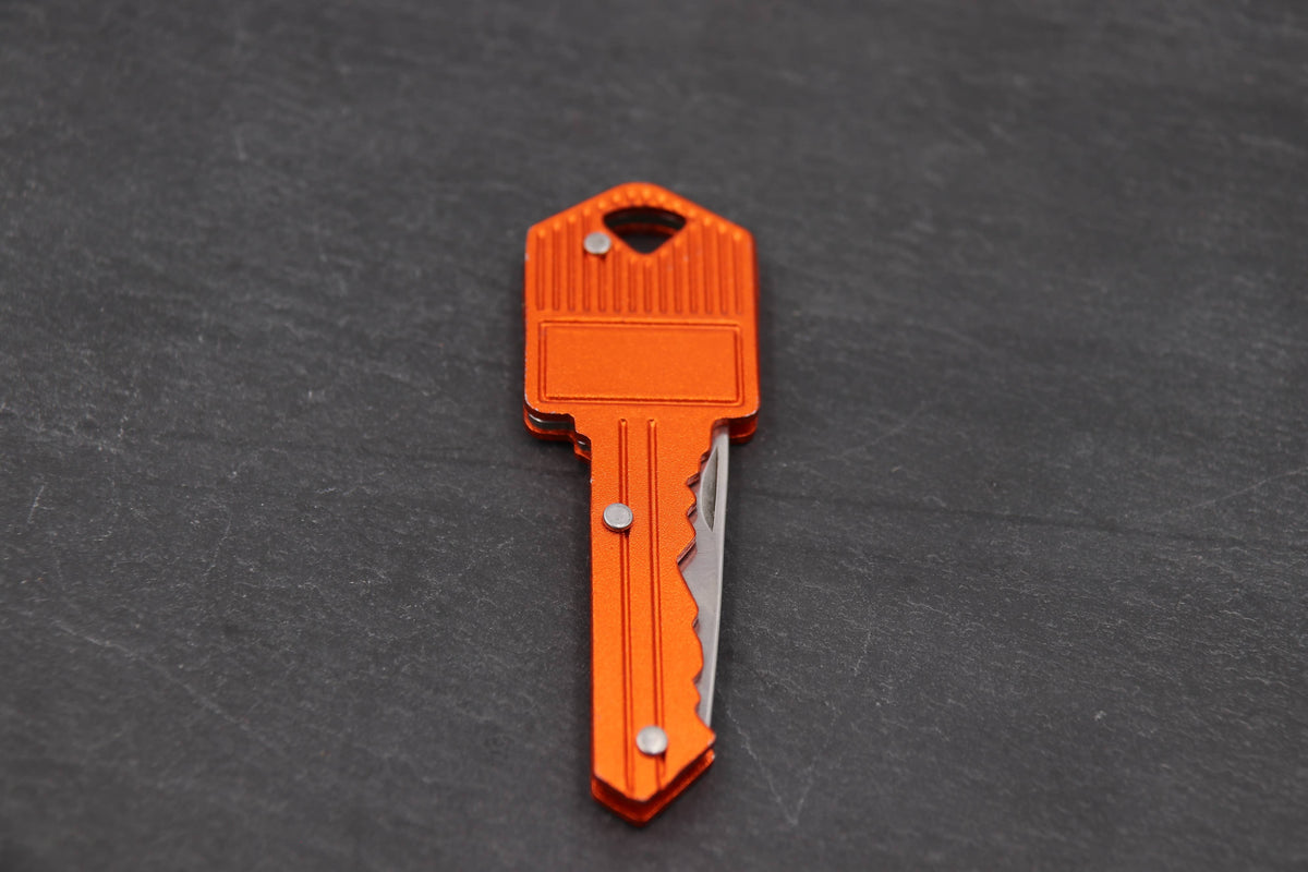 Key Shaped Keychain Knife