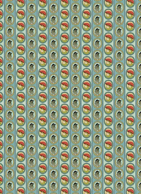 The Little Frog Wrapping Paper Book