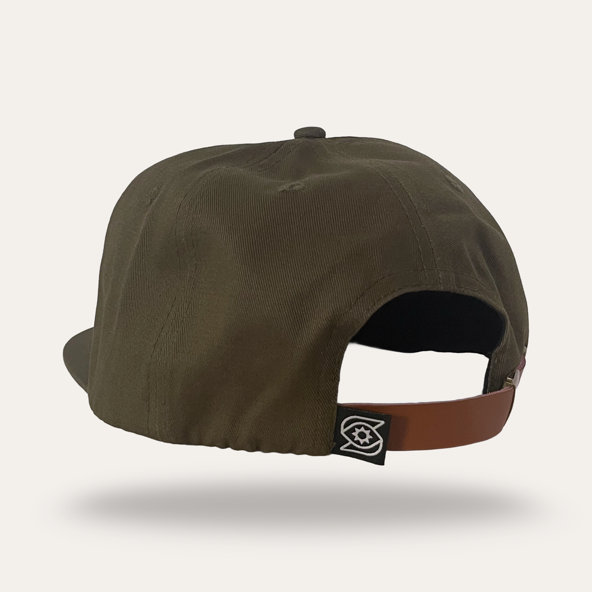 Mushroom Hat in forest green cotton twill, from Sunday Lounge