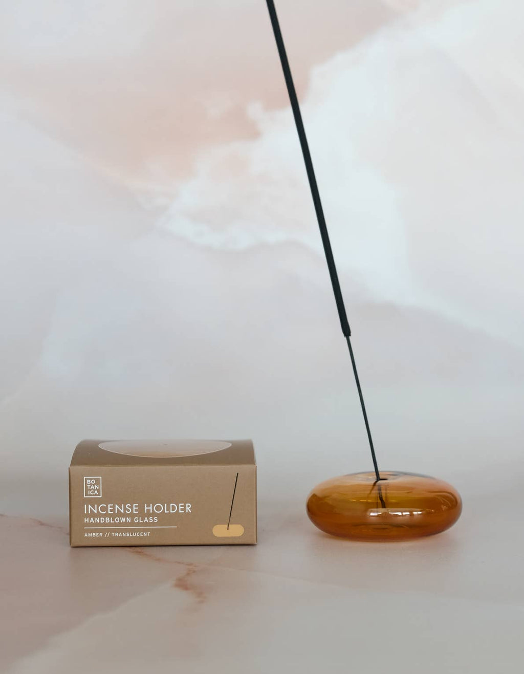 Handblown Glass Incense Holder