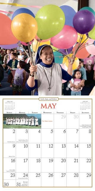 Nuns Having Fun Wall Calendar 2027
