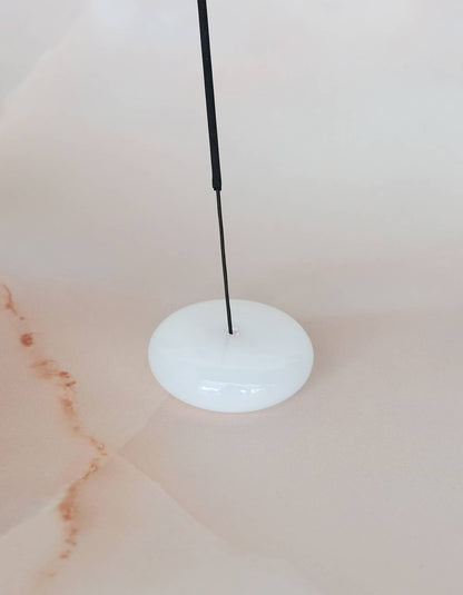 Handblown Glass Incense Holder
