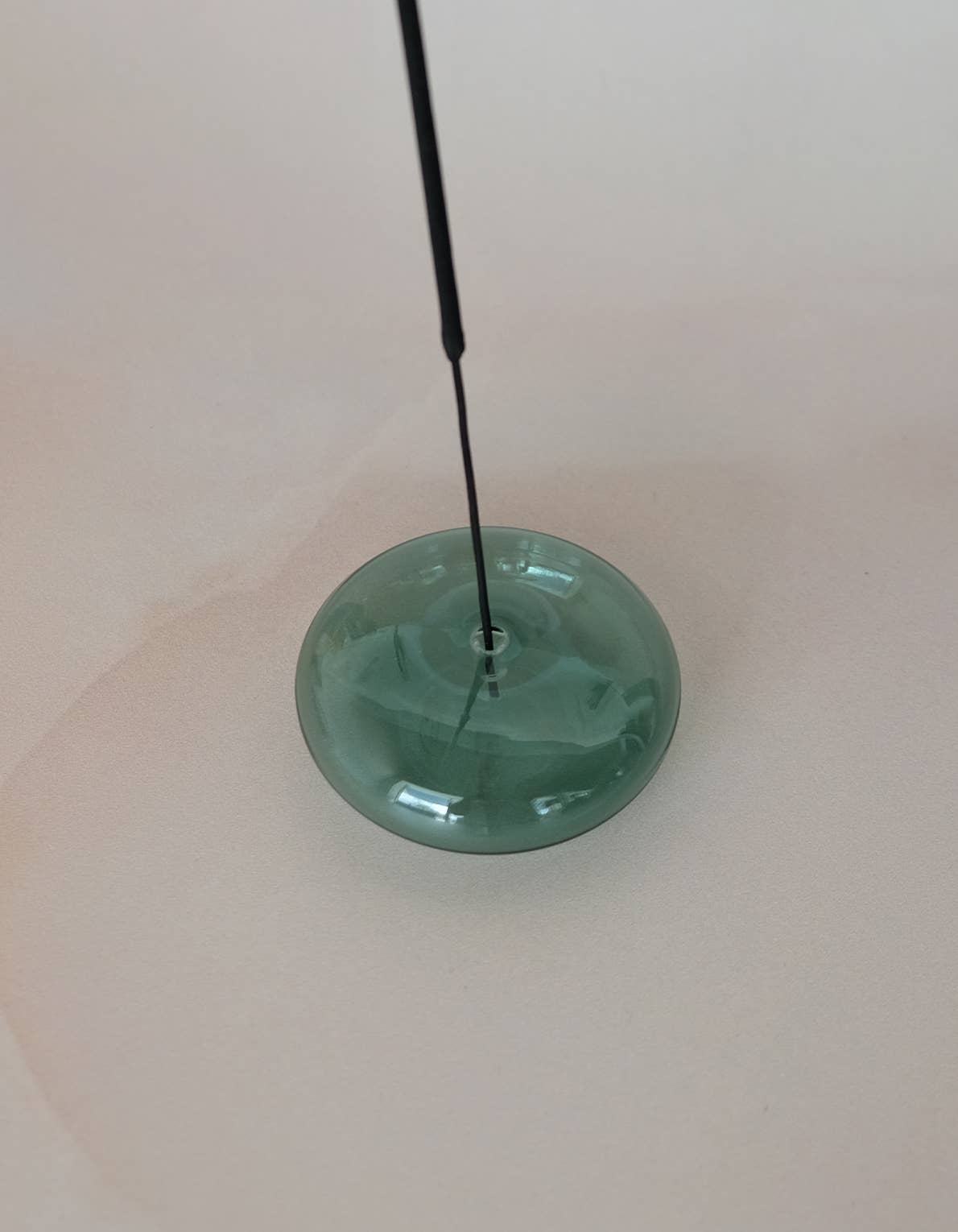 Handblown Glass Incense Holder