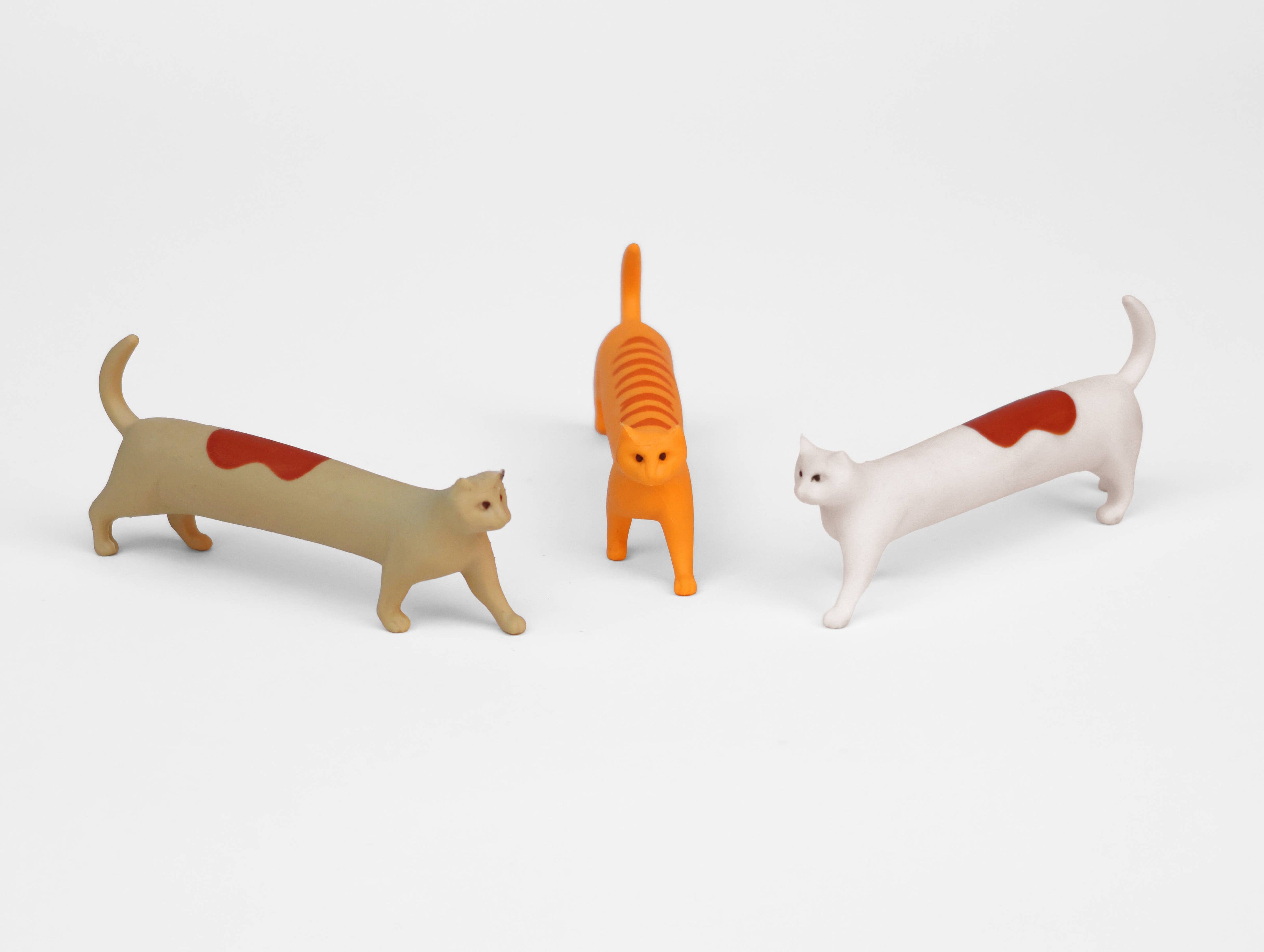 Cat Erasers, Set of 3