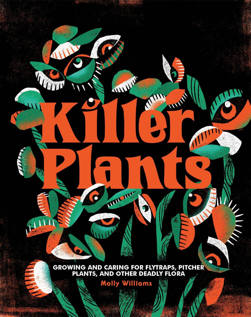 Killer Plants hardcover cover with carnivorous plant illustration