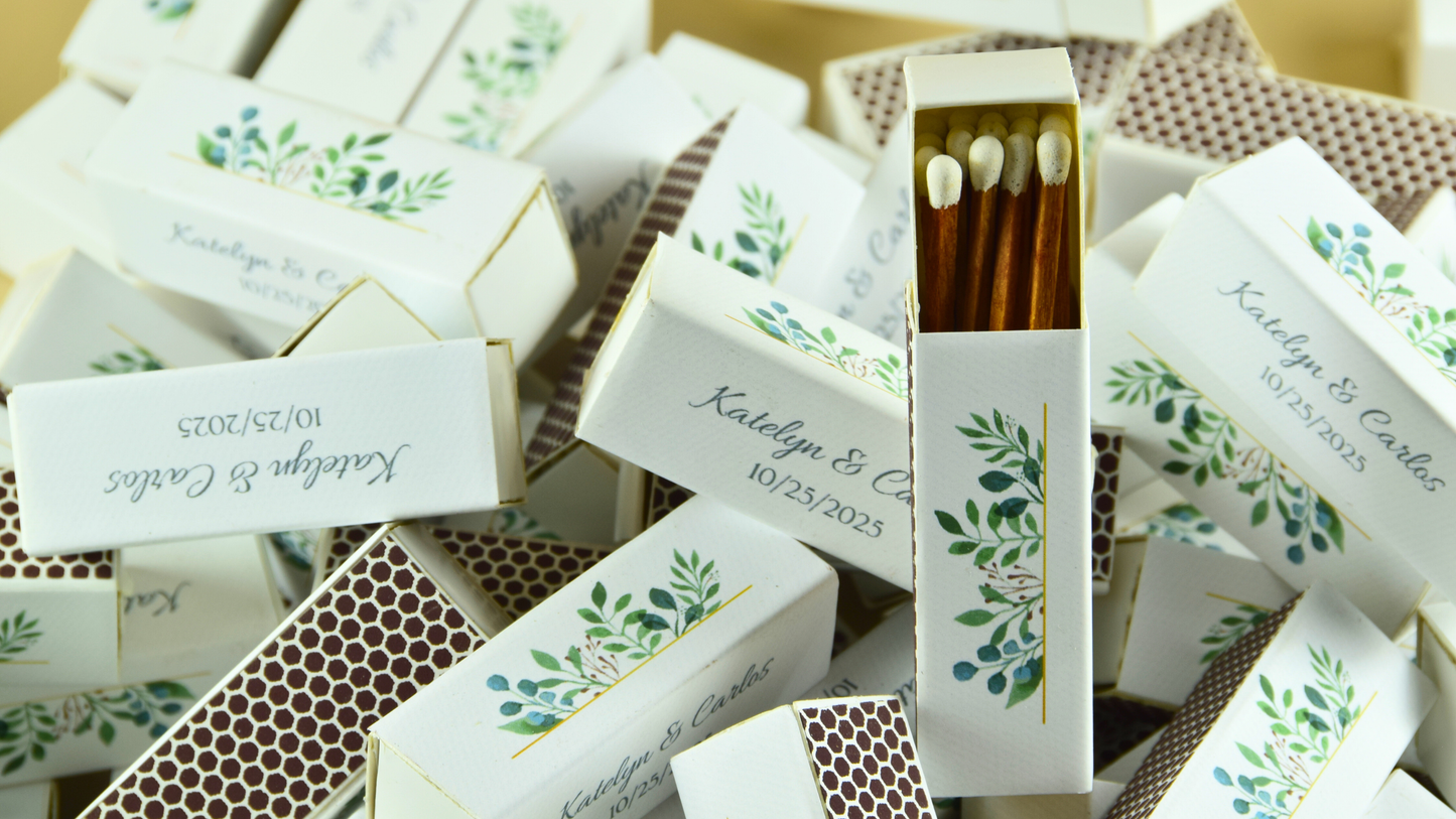 Custom Photo Matchboxes