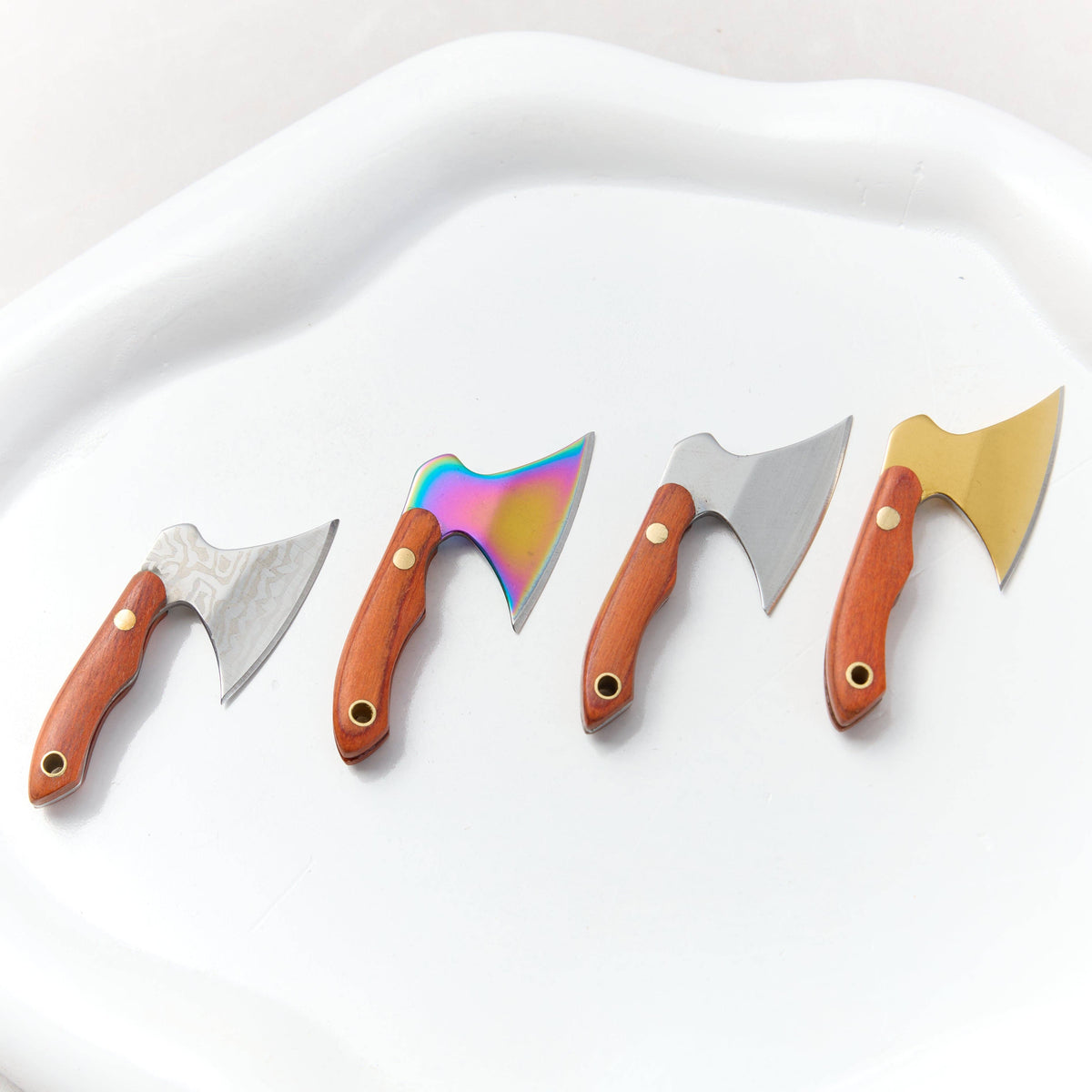 Mini Hatchet Keychain Knife