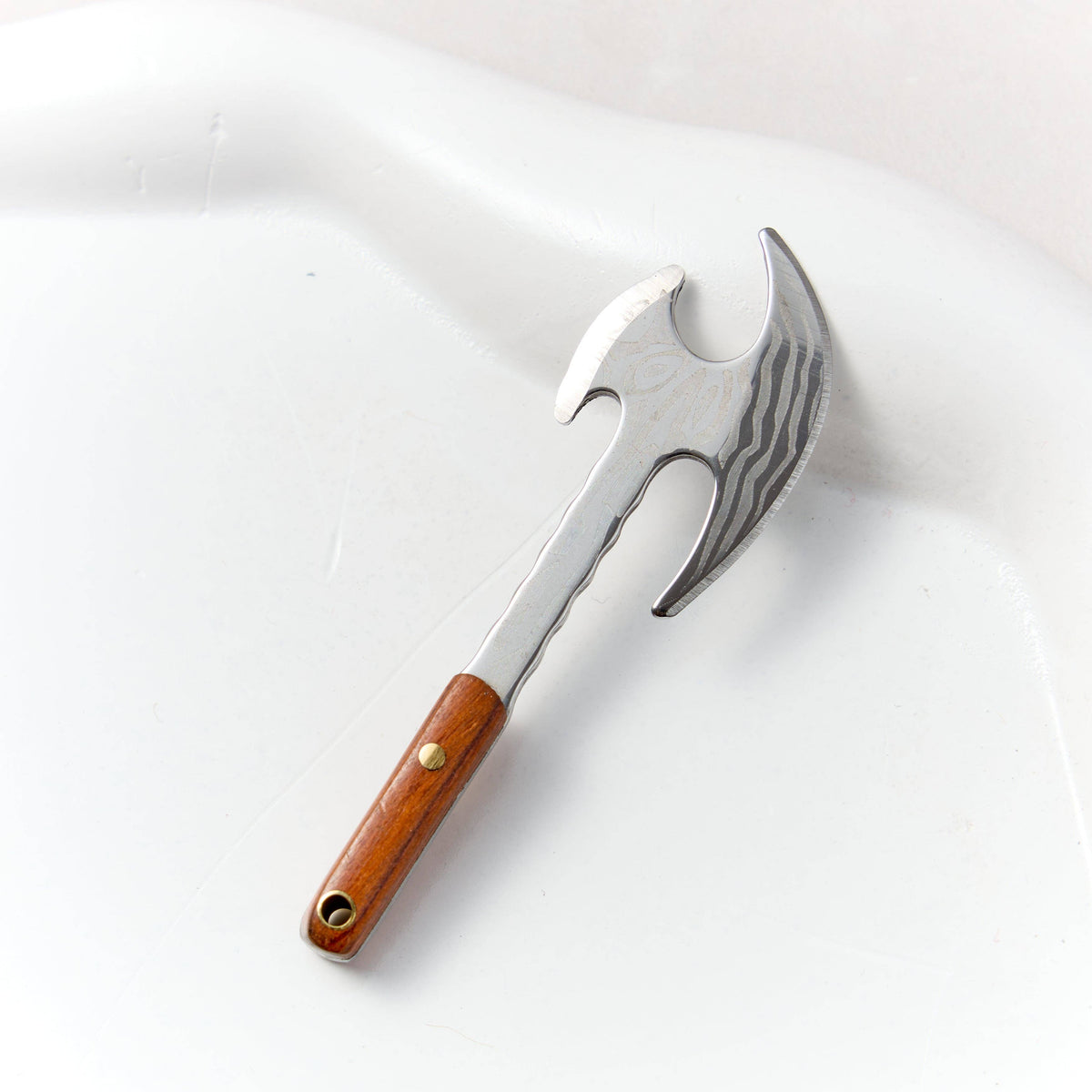 Battle Axe Keychain Knife