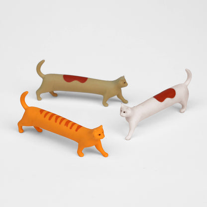 Cat Erasers, Set of 3