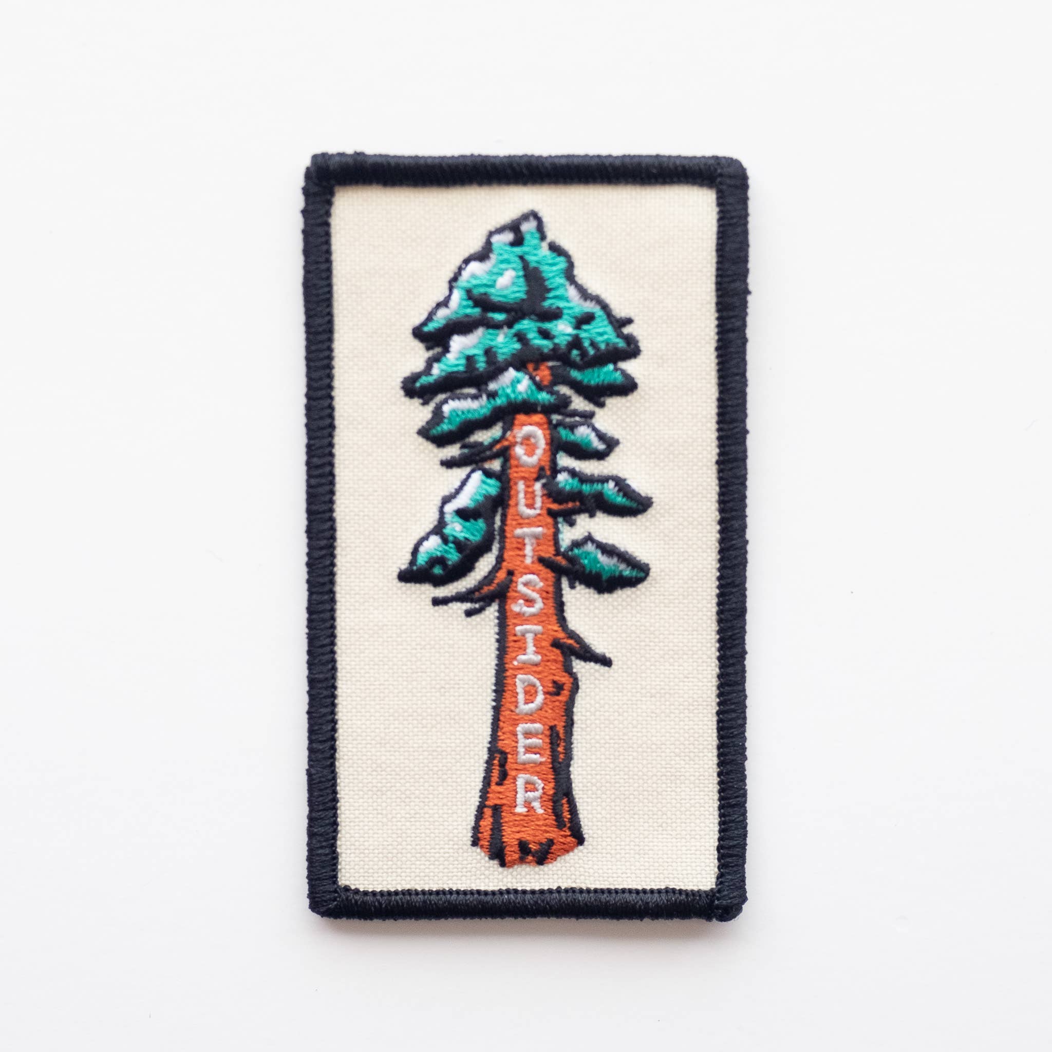 Sequoia Tree Iron-On Patch, embroidered patch, from Union Made