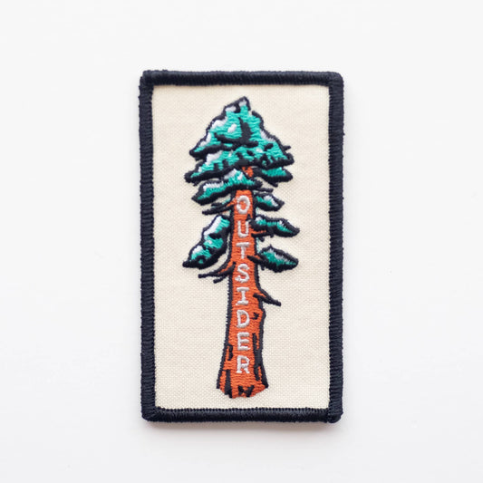 Sequoia Tree Iron-On Patch, embroidered patch, from Union Made