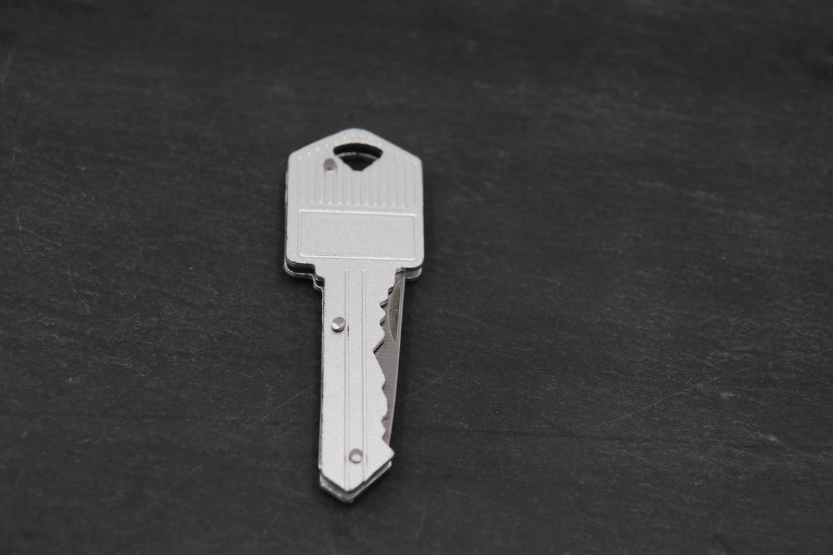 Key Shaped Keychain Knife