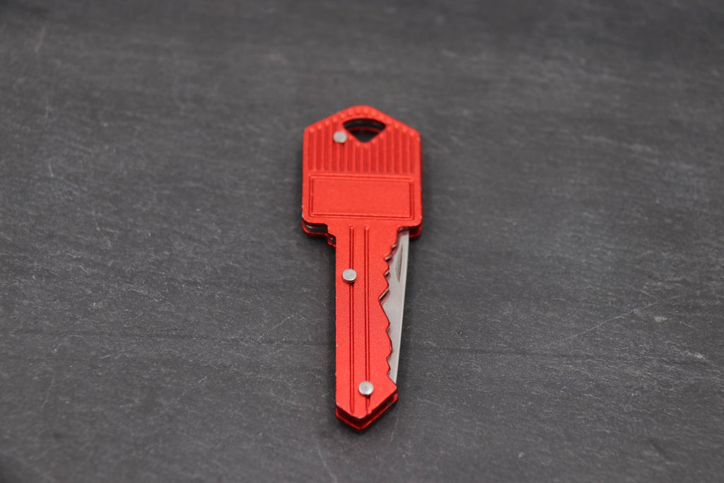 Key Shaped Keychain Knife