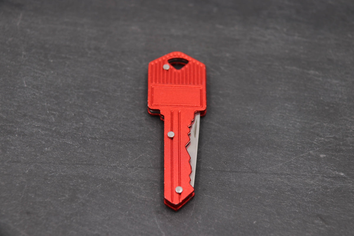 Key Shaped Keychain Knife