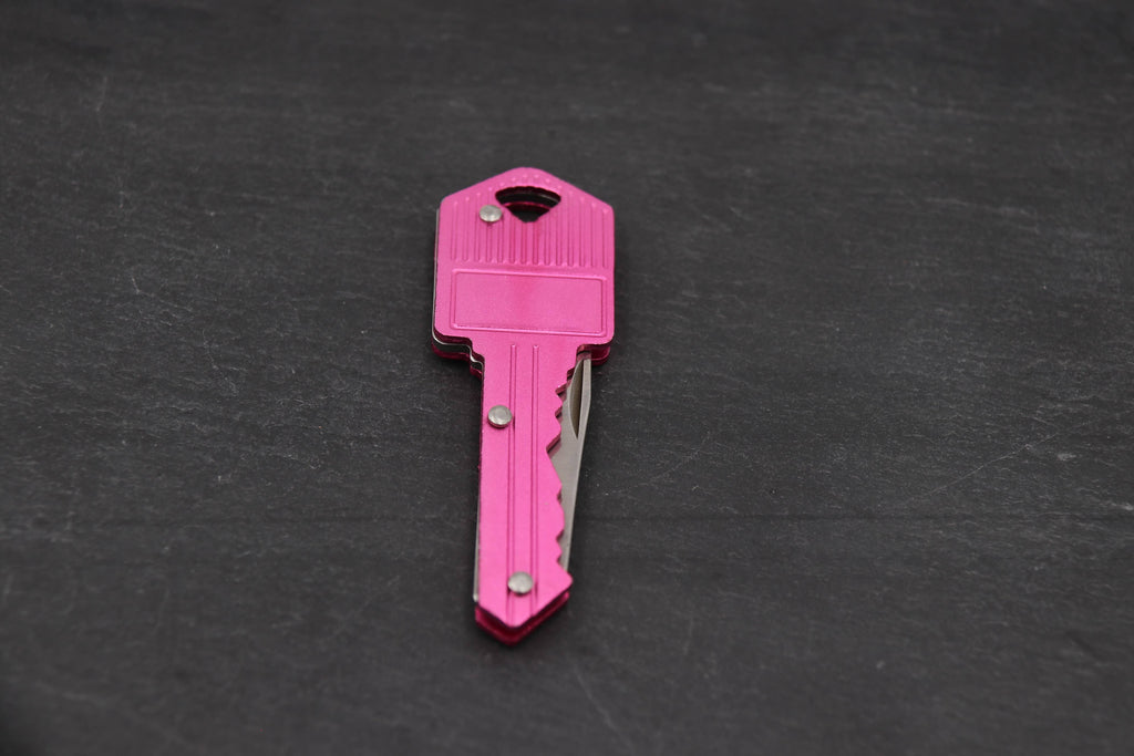 Key Shaped Keychain Knife