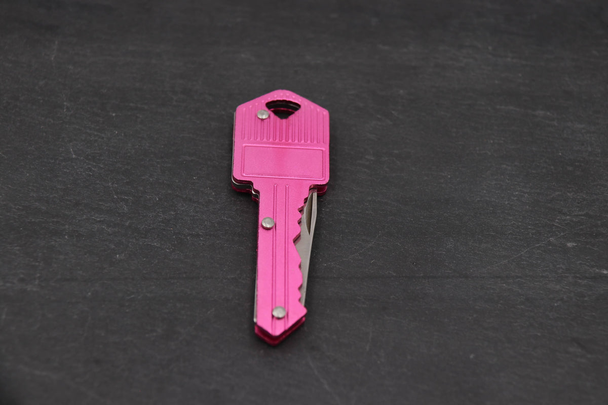 Key Shaped Keychain Knife