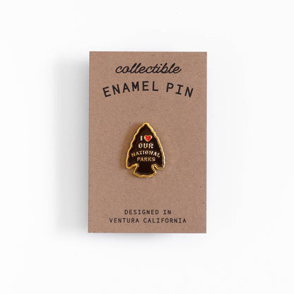 I Love Our National Parks Enamel Pin