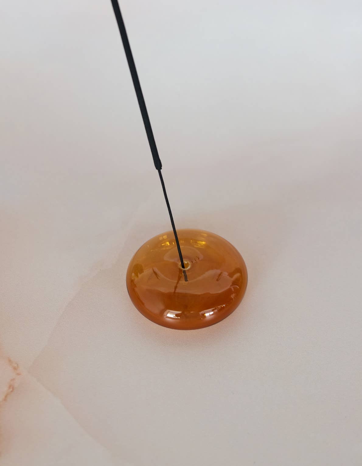 Handblown Glass Incense Holder