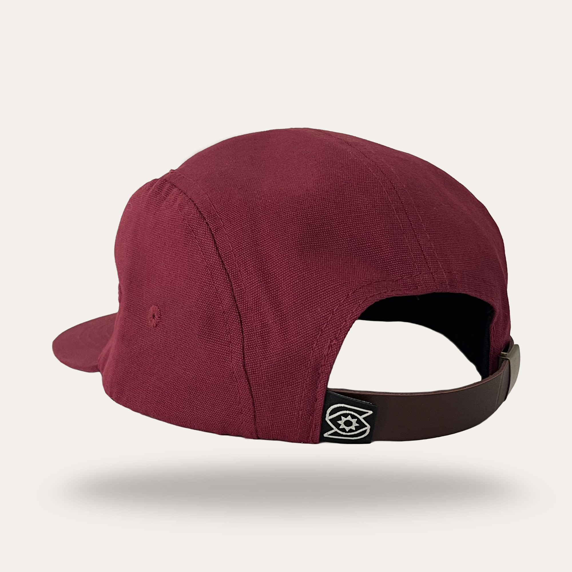 Bee Eye Hat in burgundy, from Sunday Lounge