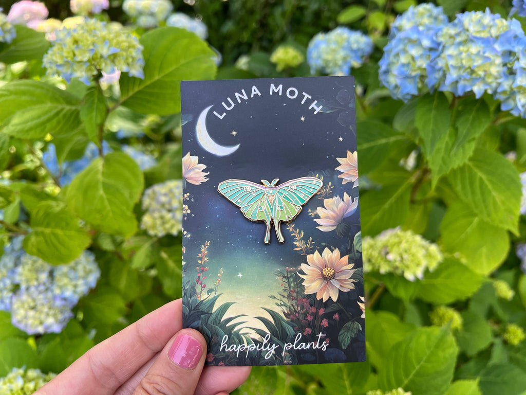 Luna Moth Pin