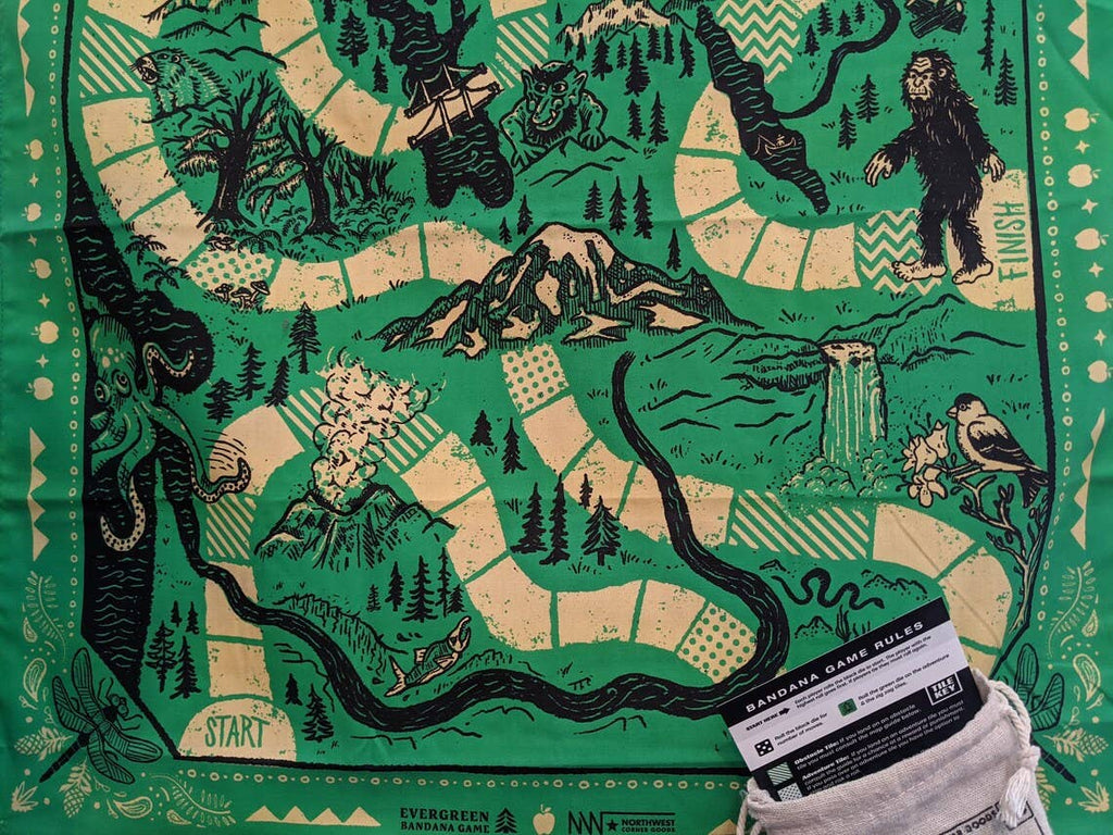 Evergreen Bandana Board Game