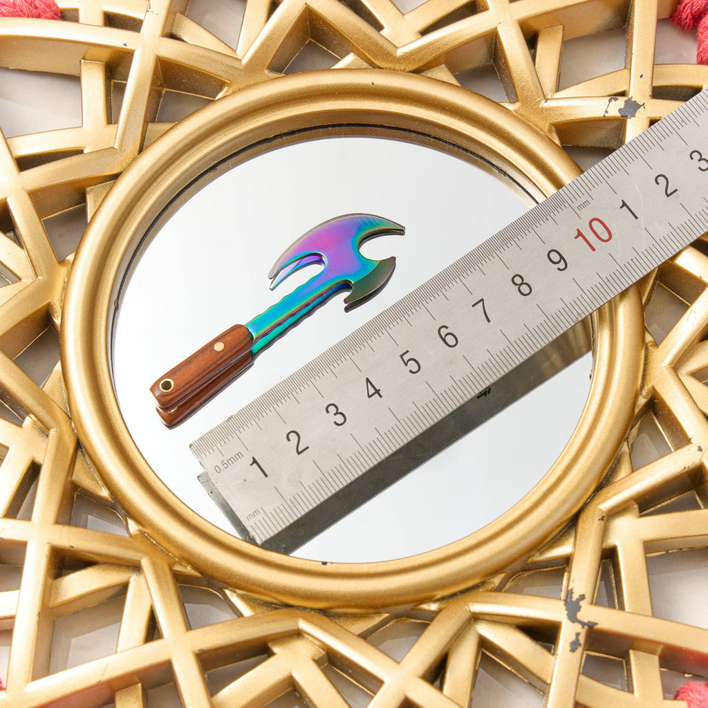 Battle Axe Keychain Knife
