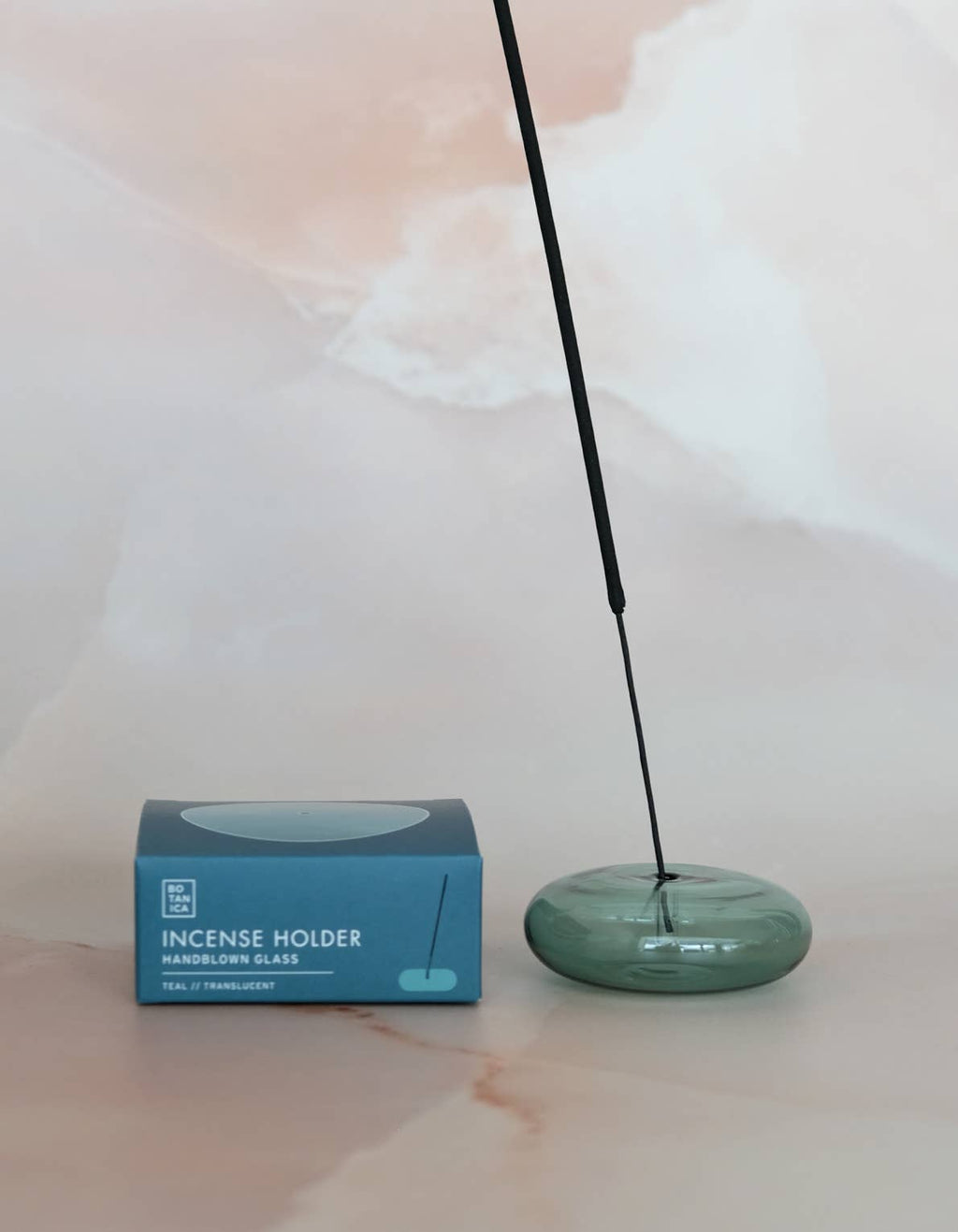 Handblown Glass Incense Holder