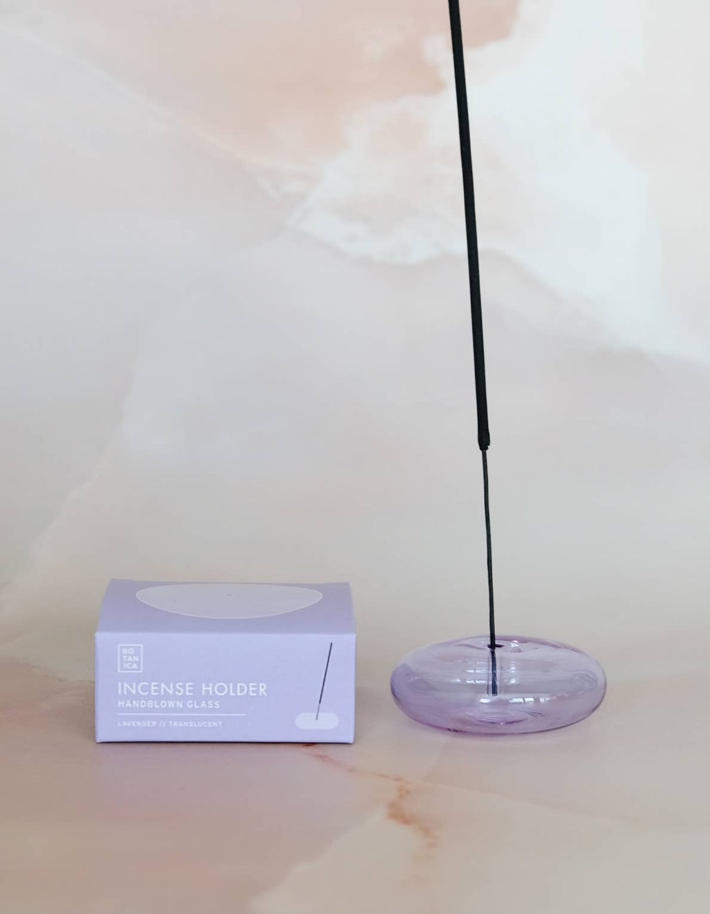 Handblown Glass Incense Holder