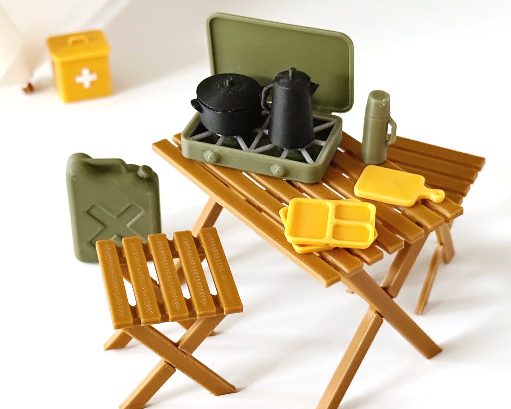 Miniature Camping Essential Collection