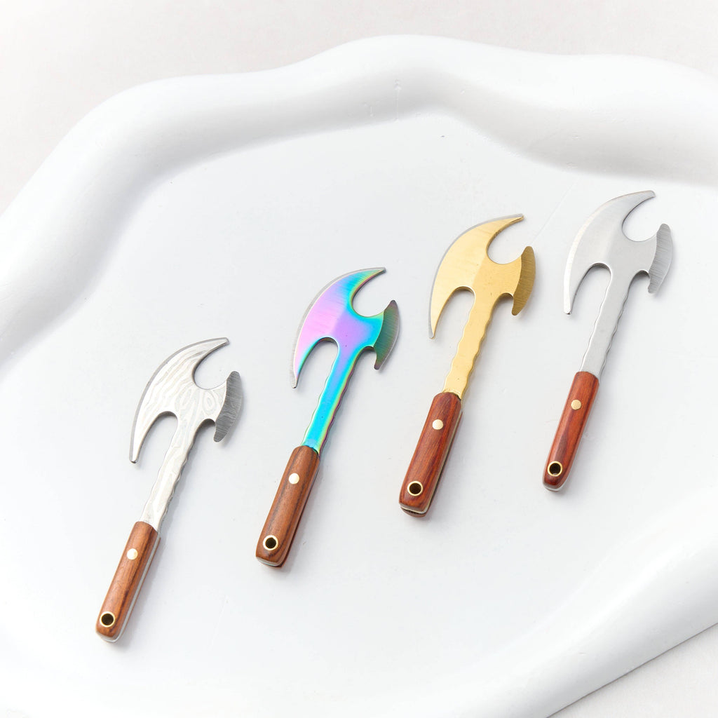 Battle Axe Keychain Knife