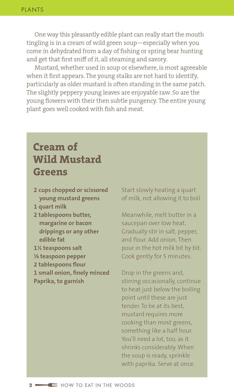 How to Eat in the Woods