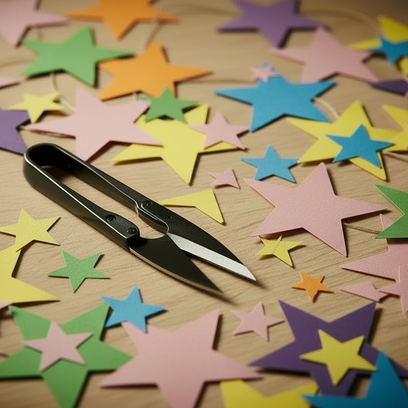 U-Shaped Minimalist Scissors