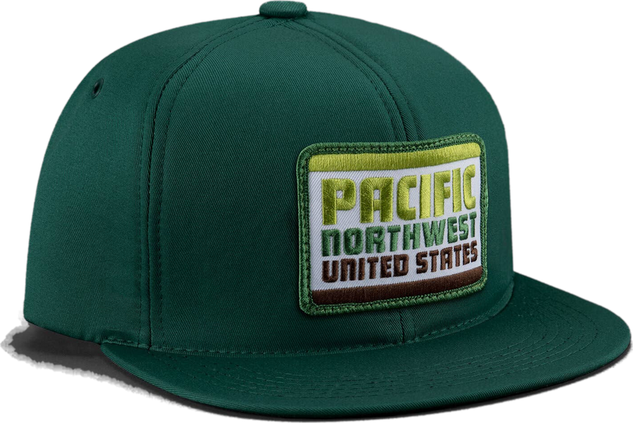 Draplin Design Co. Pacific Northwest cap in forest green