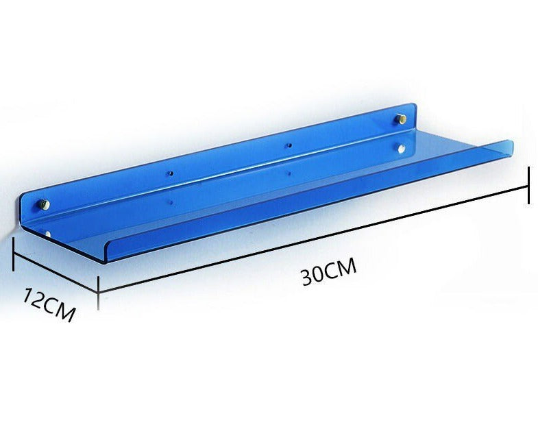 Estante flotante de acrílico