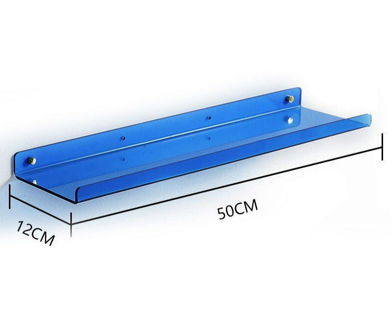 Estante flotante de acrílico