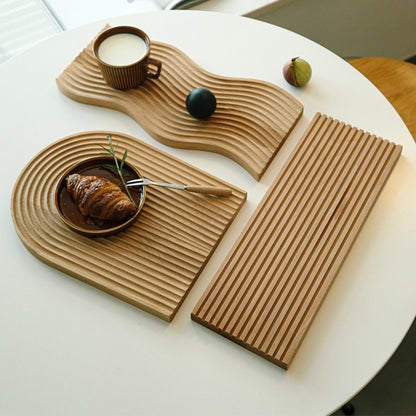 Postmodern Groove Wooden Trays