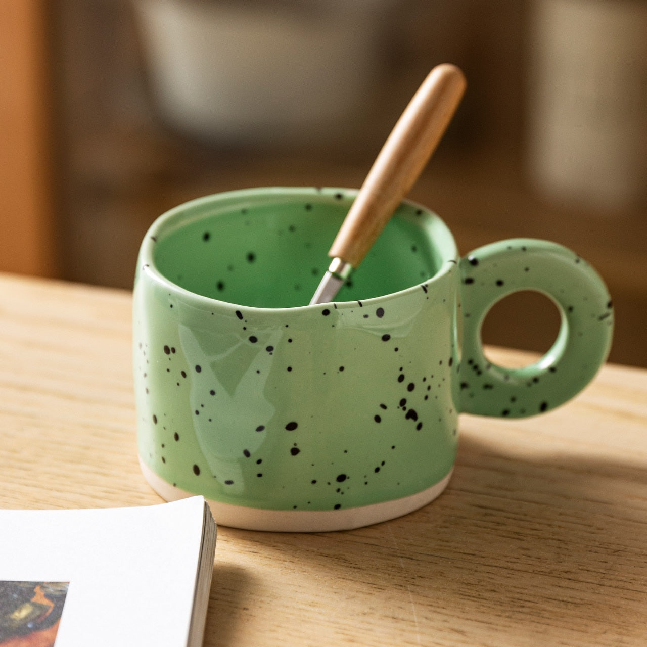 Quirky & Colorful Ceramic Mug