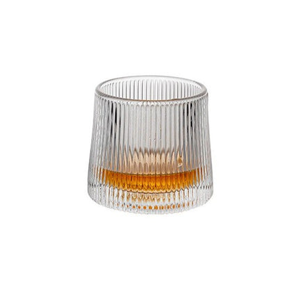 Elegant Rolling Whisky Glass