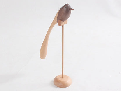 Danish Wooden Bird Sculptures