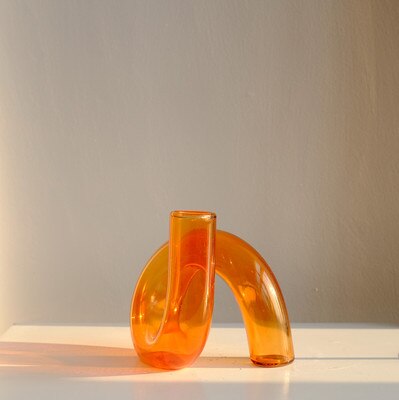 Post-Modern Twist Glass Object