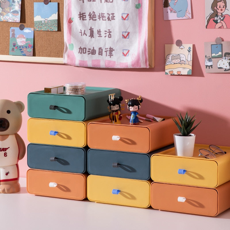 Vibrant Stacking Storage Boxes