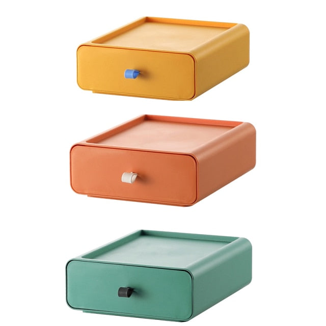 Vibrant Stacking Storage Boxes